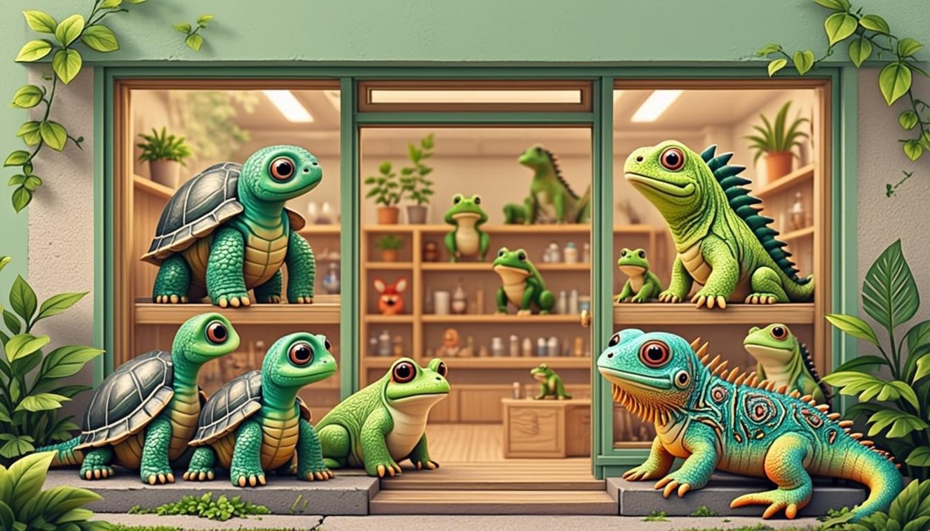 QiqisTurtle - Berbagai reptil lucu