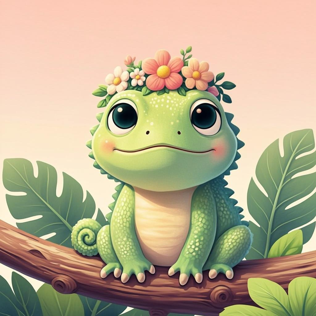 Iguana Hijau